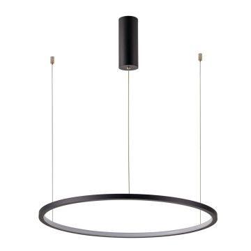 Lampă cu pendul Vinola PND-56135B-100RPP-BK-3KS4K-TRDIMM 3000K|4000K 1x58W/LED 4640lm IP20 de la Italux