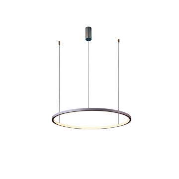 Lampă cu pendul Vinola PND-56135B-100RPP-WH-3KS4K-TRDIMM 3000K|4000K 1x58W/LED 4640lm IP20 de la Italux