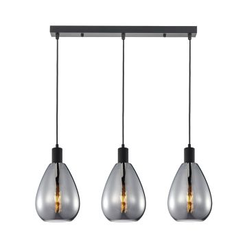 Lampă cu pendul Zulo PND-27812-3-BK-SG 3x40W/E27 IP20 de la Italux