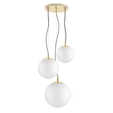 Lampă cu pendul ALUR 2 10730305 3x25W/E27 IP20 de la Kaspa