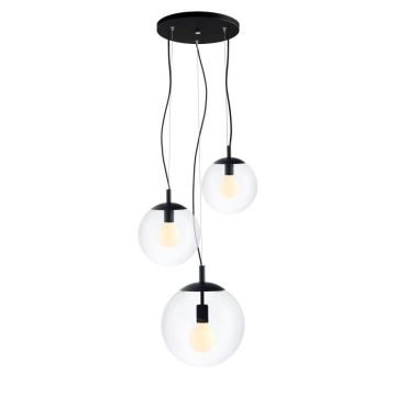 Lampă cu pendul ALUR 2 10734302 3x25W/E27 IP20 de la Kaspa
