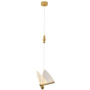 Lampă cu pendul BEE LAMP MP0090-1 gold 3000K 2x4W/LED 320 lm IP20 de la Step Into Design