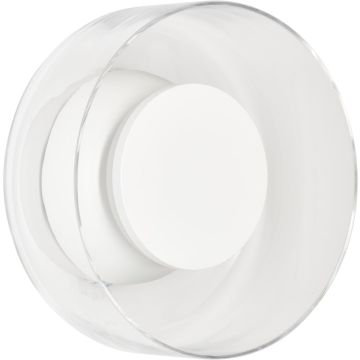 Aplique de perete DONUT ST-5072W transparent white 1x6W/LED IP20 de la Step Into Design