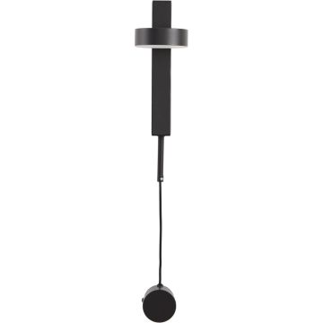 Aplique de perete FIKO ST-DF010-BK 3000K 1x8W/LED 457lm IP20 de la Step Into Design