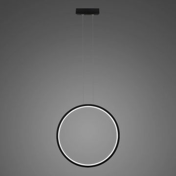 Lampă cu pendul Ledowe okręgi LA073/X_40_in_4k_black_22W 4000K 1x22W/LED 1320lm IP44 de la Altavola Design