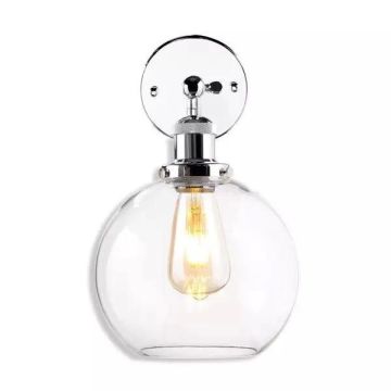 Aplique de perete NEW YORK LOFT LA035/W_chrom 1x40W/E27 IP20 de la Altavola Design