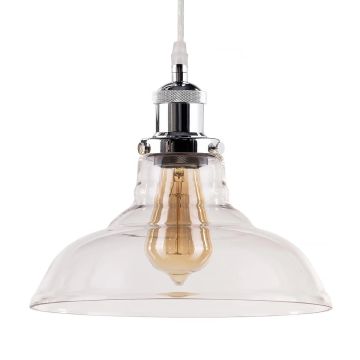 Lampă cu pendul NEW YORK LOFT LA040/P_chrom 1x40W/E27 IP20 de la Altavola Design
