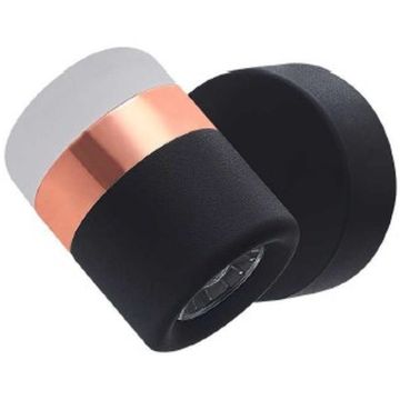 Aplique de perete POCCO D9926W black 1x7W/LED IP20 de la Step Into Design