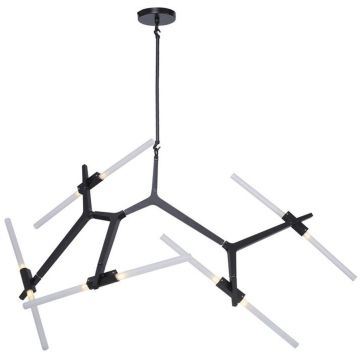 Lampă de tavan STICKS ST-1001-10 black 10x20W/G9 IP20 de la Step Into Design