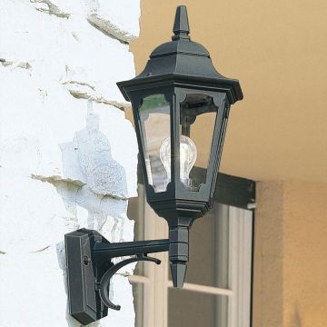 Aplique de perete PARISH PR1-BLACK 1x60W/E27 IP44 de la Elstead Lighting
