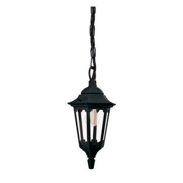 Lampă cu pendul Parish PRM9-BLACK 1x60W/E27 IP44 de la Elstead Lighting