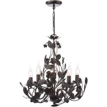 Lampă cu pendul Priscilla PRI0554 5x40w/e14 de la Dar Lighting