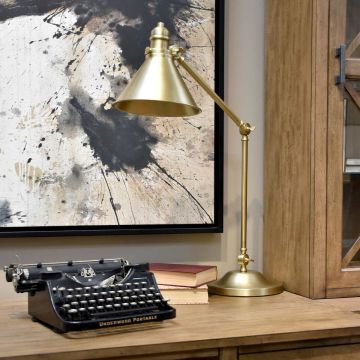 Lampă de masă PROVENCE PV-TL-AB 1x60W/E27 de la Elstead Lighting