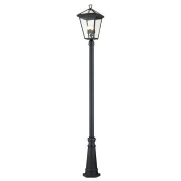Felinar ALFORD PLACE QN-ALFORD-PLACE5-L-MB 4x40W/E14 IP44 de la Quintiesse