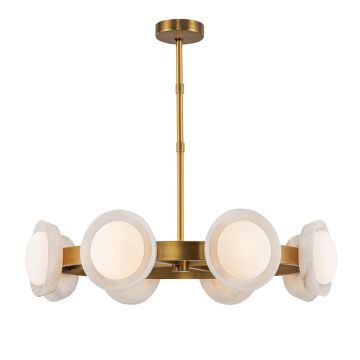 Candelabru Alonso QN-ALONSO8-VBS-AR 3000K 1x28W/LED 1130lm IP20 de la Quintiesse