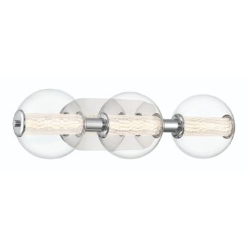 Aplique de perete Atomo QN-ATOMO-3W-PC 3000K 1x13W/LED 1160lm IP44 de la Quintiesse
