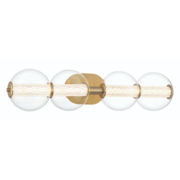 Aplique de perete Atomo QN-ATOMO-4W-BG 3000K 1x18,5W/LED 1782lm IP44 de la Quintiesse