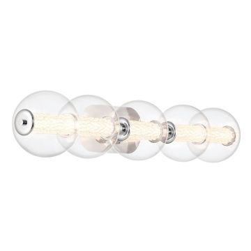 Aplique de perete Atomo QN-ATOMO-5W-PC 3000K 1x25W/LED 2511lm IP44 de la Quintiesse
