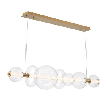 Lampă cu pendul Atomo QN-ATOMO-LP7-BG 3000K 1x46W/LED 3586lm IP20 de la Quintiesse
