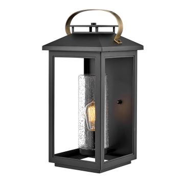 Aplique de perete ATWATER QN-ATWATER-L-BK 1x60W/E27 IP44 de la Quintiesse
