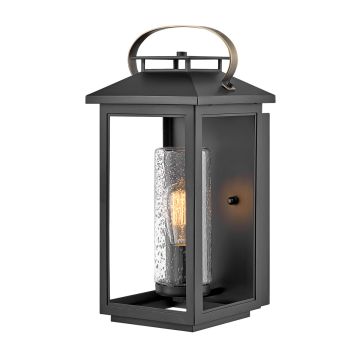 Aplique de perete ATWATER QN-ATWATER-M-BK 1x60W/E27 IP44 de la Quintiesse