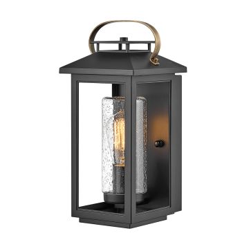 Aplique de perete ATWATER QN-ATWATER-S-BK 1x60W/E27 IP44 de la Quintiesse