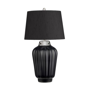 Lampă de masă BEXLEY QN-BEXLEY-TL-BKPN 1x60W/E27 de la Quintiesse