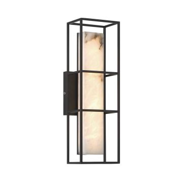 Aplique de perete Blakley QN-BLAKLEY-M-BK 3000K 1x13W/LED 800lm IP44 de la Quintiesse