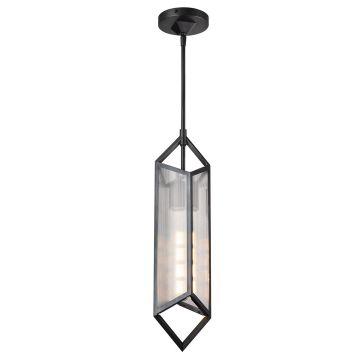 Lampă cu pendul Cairo QN-CAIRO-1P-UBZ-CR 1x60W/E27 IP20 de la Quintiesse