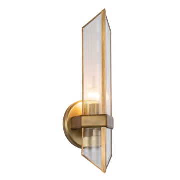 Aplique de perete Cairo QN-CAIRO-1WB-VBS-CR 1x60W/E27 IP20 de la Quintiesse