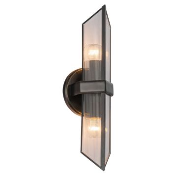Aplique de perete Cairo QN-CAIRO-2WB-UBZ-CR 2x60W/E27 IP20 de la Quintiesse