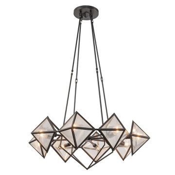 Candelabru Cairo QN-CAIRO8-UBZ-CR 8x60W/E14 IP20 de la Quintiesse