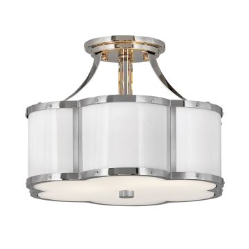 Lampă de tavan CHANCE QN-CHANCE-SF-S-PN 2x60W/E27 de la Quintiesse