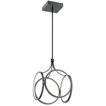 Lampă cu pendul CIRI QN-CIRI-P-MBK 3000k 1x45W/LED 1682LM de la Quintiesse