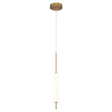 Lampă cu pendul Cumberland QN-CUMBERLAND-1P-BG 3000K 1x10W/LED 810lm IP20 de la Quintiesse