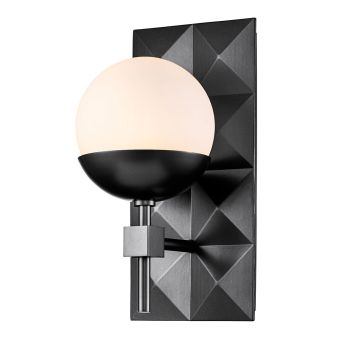 Aplique de perete Deco QN-DECO-1WB-BLK-O 1x25W/E14 IP44 de la Quintiesse
