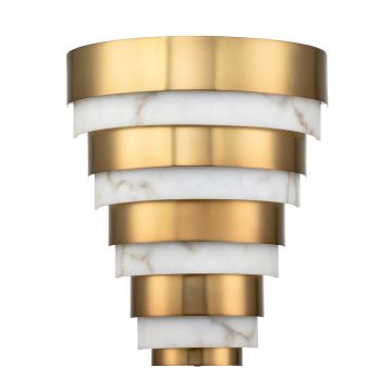 Aplique de perete ECHELON QN-ECHELON-W 3000k 1x12W/LED 1080LM de la Quintiesse