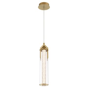 Lampă cu pendul Espada QN-ESPADA-1P-BG 3000K 1x18W/LED 1064lm IP20 de la Quintiesse