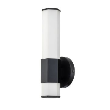 Aplique de perete FACET QN-FACET-LED1-BK-BATH 3000k 1x12W/LED 1080LM IP44 de la Quintiesse