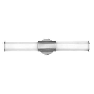 Aplique de perete FACET QN-FACET-LED2-PC-BATH 3000k 2x12W/LED 2160LM IP44 de la Quintiesse