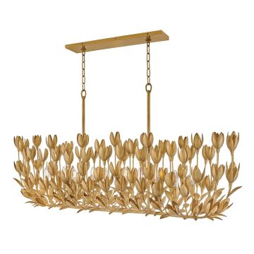 Lampă cu pendul Flora QN-FLORA10-GD 10x40W/E14 IP20 de la Quintiesse
