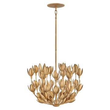 Lampă cu pendul Flora QN-FLORA3-GD 3x40W/E14 IP20 de la Quintiesse
