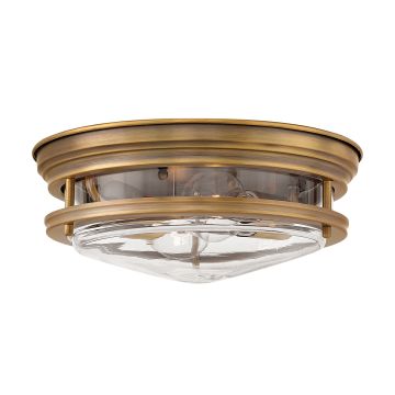 Lustră de tavan HADRIAN QN-HADRIAN-FS-BR-CLEAR 2x40W/E27 IP44 de la Quintiesse