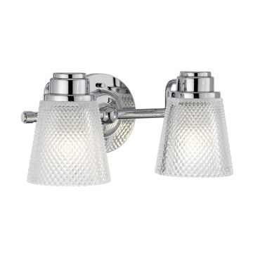 Aplique de perete HUDSON QN-HUDSON2-BATH 3000K 2x3,5W/G9 640LM IP44 de la Quintiesse