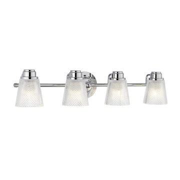 Aplique de perete HUDSON QN-HUDSON4-BATH 3000K 4x3,5W/G9 1280LM IP44 de la Quintiesse
