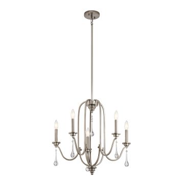 Candelabru KARLEE QN-KARLEE5 5x60W/E14 de la Quintiesse