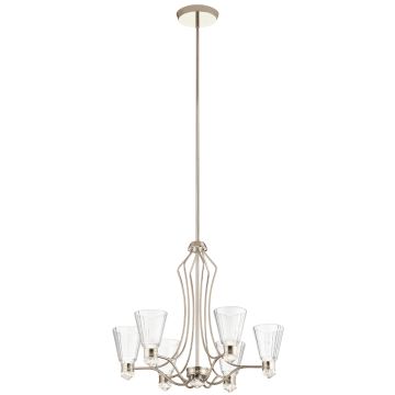 Candelabru KAYVA QN-KAYVA13-PN 3000k 1x36W/LED 2375LM IP44 de la Quintiesse