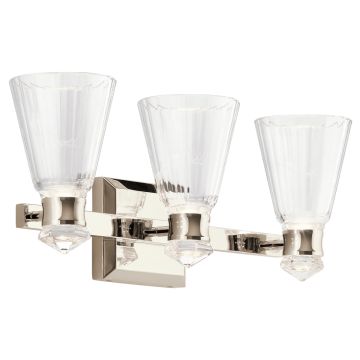 Aplique de perete KAYVA QN-KAYVA3-PN 3000k 1x18W/LED 1440LM IP44 de la Quintiesse