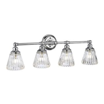 Aplique de perete KEYNES QN-KEYNES4-BATH 3000K 4x3,5W/G9 1280LM IP44 de la Quintiesse
