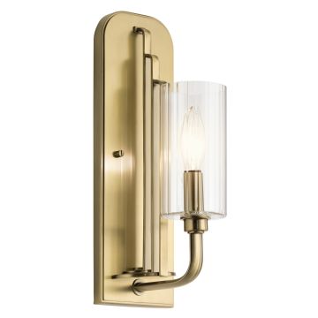 Aplique de perete KIMROSE QN-KIMROSE1-BNB 1x40W/E14 de la Quintiesse